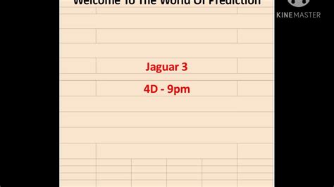 4d j3 9pm